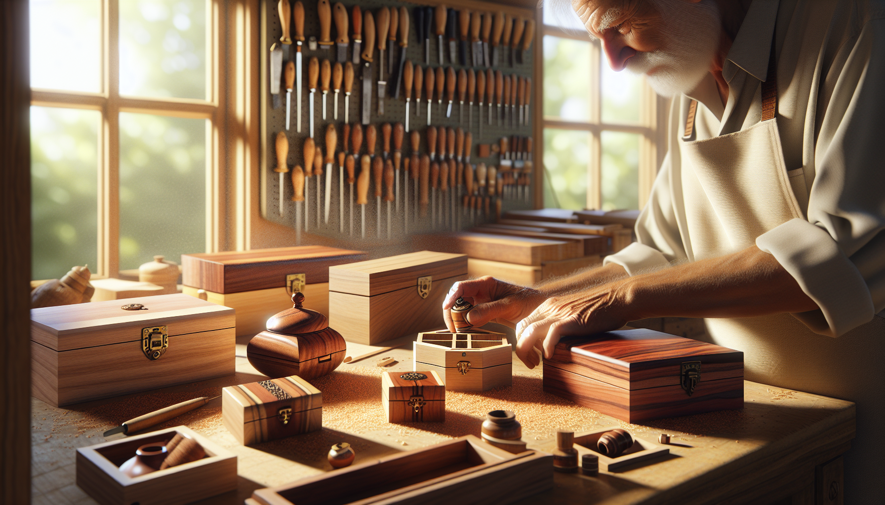 Handmade Wood Boxes From Master Craftsman Don