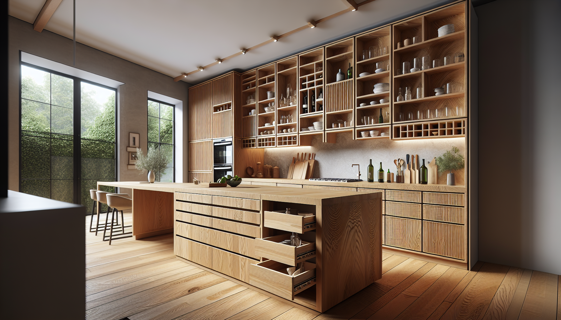 Custom Wood Storage Solutions Transform Homes