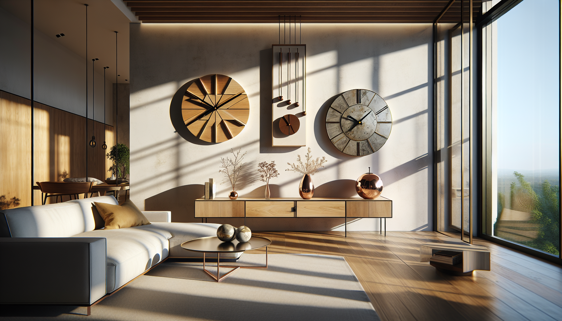 Handcrafted Modern Clocks Transform Living Spaces Handcrafted Modern Clocks Transform Living Spaces